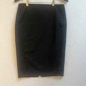 Elizabeth and James Silk Panel Pencil Skirt 8